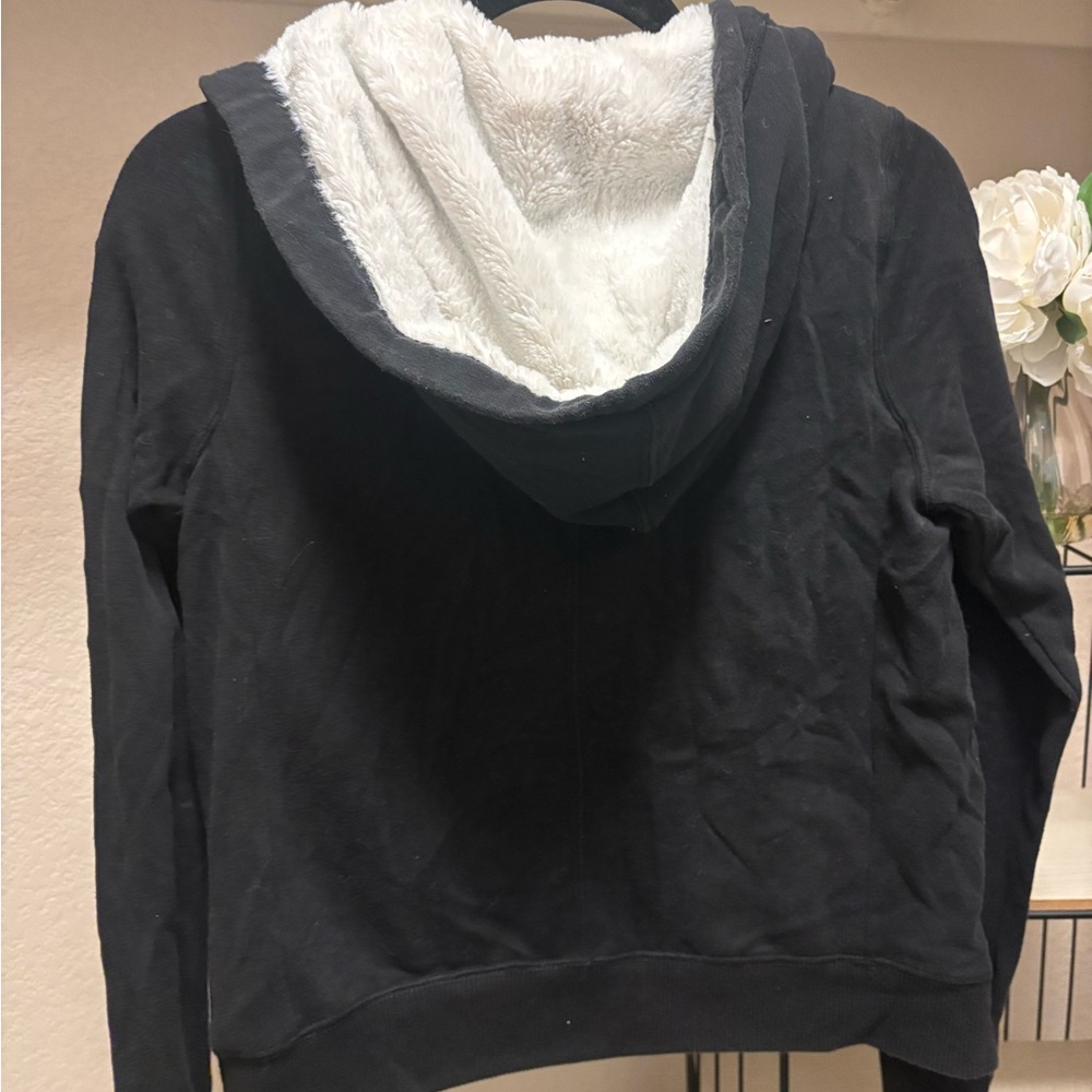 Hollister Black Jacket / hooded zip sweater XS - Picture 12 of 12